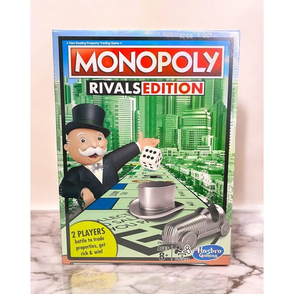 Monopoly Rivals Edition 2 Player Game Hasbro Gaming Brand New Sealed - Picture 1 of 7